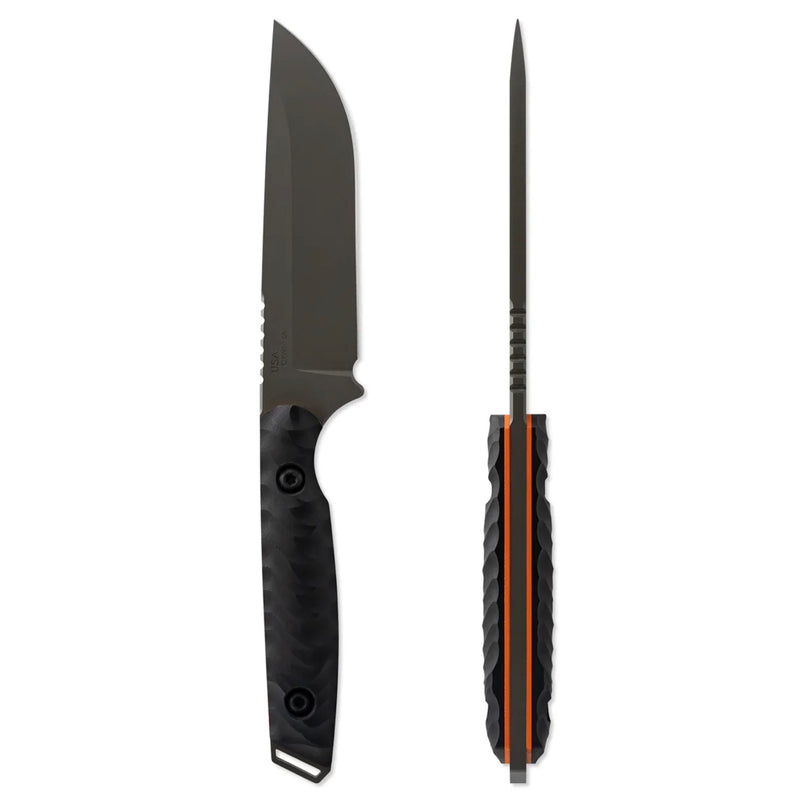 Toor Knives Field 2.0 Spanish Moss CPM-154 & Ebony Fixed Blade