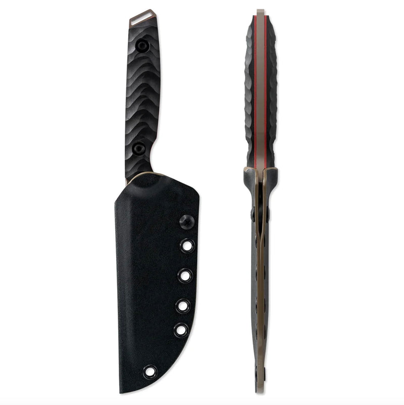 Toor Knives Field 2.0 Canyon Drab CPM-154 & Ebony Fixed Blade