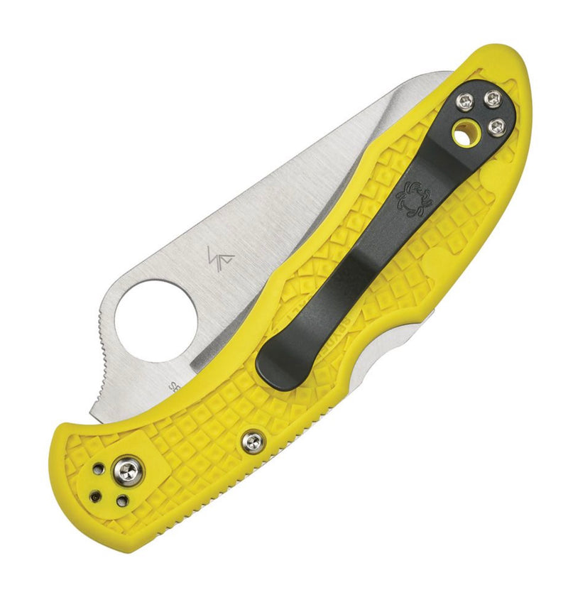 Spyderco Salt 2 Yellow FRN & Black H-1 C88PYL2