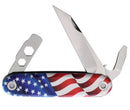 Medford American Service Knife ASK The Iron Sides w/ American Flag Artwork ASK004FLG