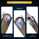 Remette RT Peregrine Falcon Bronze Titanium Handles w/ Thunder Lightning Accents & M390 RTT1-BGX