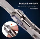 Remette RT Peregrine Falcon Titanium Handles w/ Thunder Lightning Accents & M390 RTT1-GX