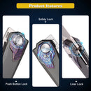 Remette RT Peregrine Falcon Titanium Handles w/ Thunder Lightning Accents & M390 RTT1-TGX