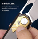 Remette RT Peregrine Falcon Bronze Titanium Handles w/ Bronze Accents & M390 RTT1-BX