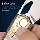 Remette RT Peregrine Falcon Flamed Titanium Handles w/ Bronze Accents & M390 RTT1-CX