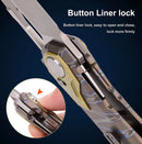 Remette RT Peregrine Falcon Flamed Titanium Handles w/ Bronze Accents & M390 RTT1-CX