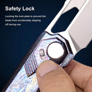 Remette RT Peregrine Falcon Titanium Handles w/ Thunder Lightning Accents & M390 RTT1-TX