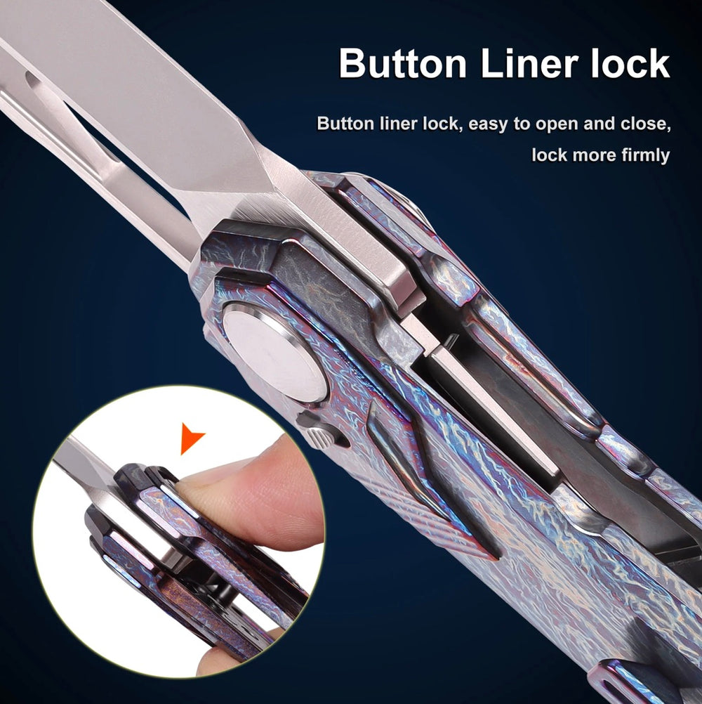 Remette RT Peregrine Falcon Titanium Handles w/ Thunder Lightning Acce