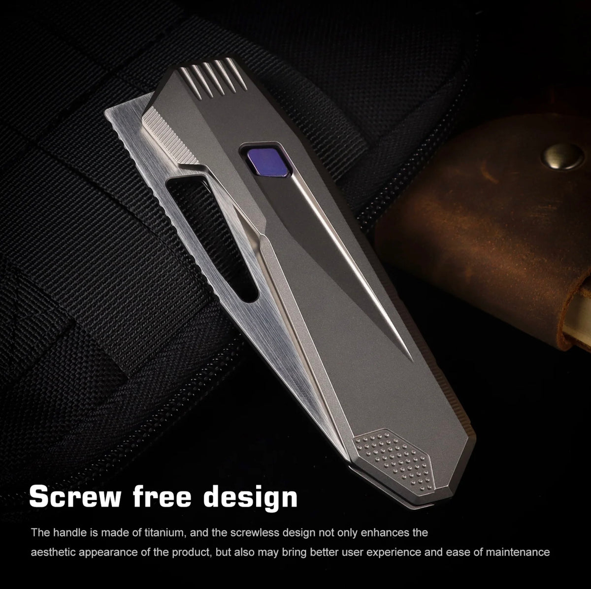 Remette RT Agile Peregrine Falcon w/ Titanium Handles & M390 RTCZ-G