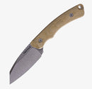Tactile Knife Redhawk Fixed Blade w/ Tumbled MagnaCut & Green Micarta Handles