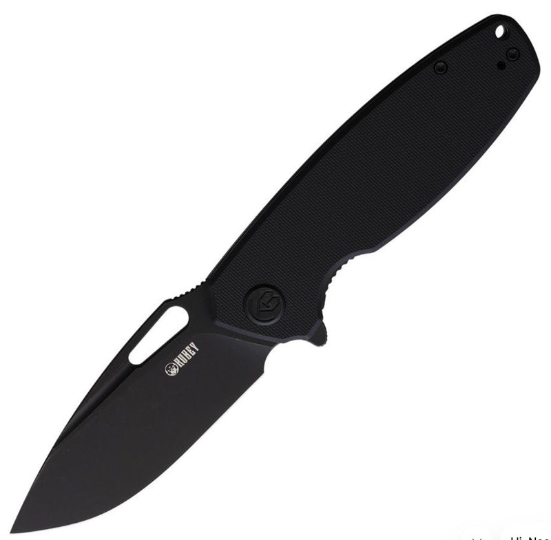 Kubey Tityus Black G-10 Handles & Black D2 KU322C