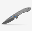 Benchmade Narrows Titanium & Stonewash Drop Point 748