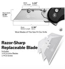 Civivi Elementum Utility Button Lock Knife w/ Black Aluminum Handles C23039B-1