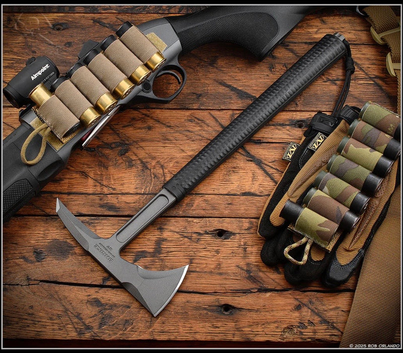 RMJ Tactical Shrike S7 Black Spiked Tomahawk Limited Edition