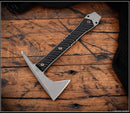 RMJ Dvalinn Tomahawk Savage Stainless Cerakote w/ Black G-10 Handles