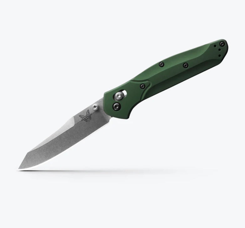 Benchmade Osborne Green Aluminum Handles & CPM-S30V 940