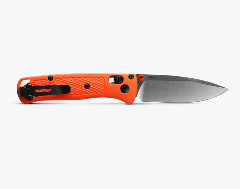 Benchmade Mini Bugout Orange Grivory Handles & CPM-S30V 533