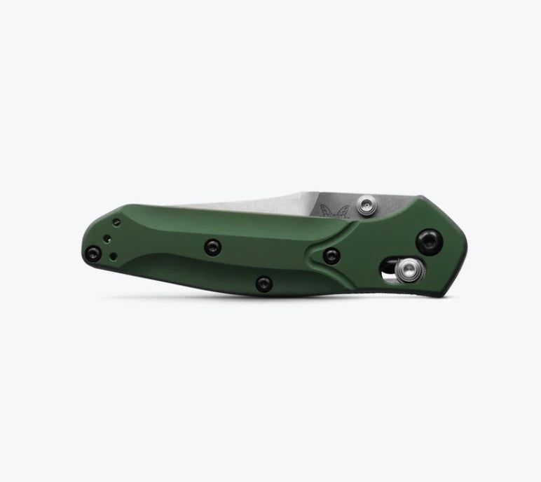 Benchmade Mini Osborne Green Aluminum Handles & S30V 945