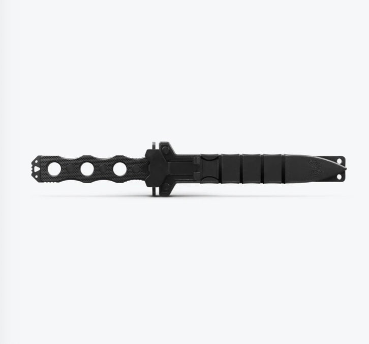 Benchmade SOCP Black G-10 Handles w/ 3V Fixed Blade 185BK