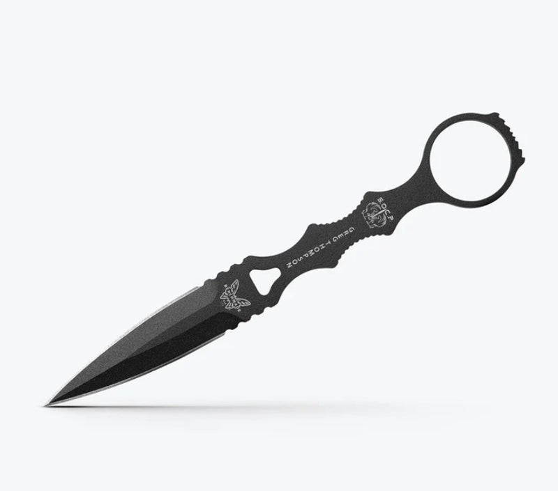 Benchmade SOCP Dagger Black w/ 440C Fixed Blade 176BK