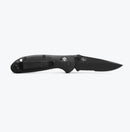 Benchmade Mini Griptilian Black Grivory & Black Serrated  Drop Point 556SBK-S30V