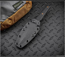 RMJ Tactical Orlando Special Blackout Fixed Blade Graphite Black w/ Black G-10 & Nitro V