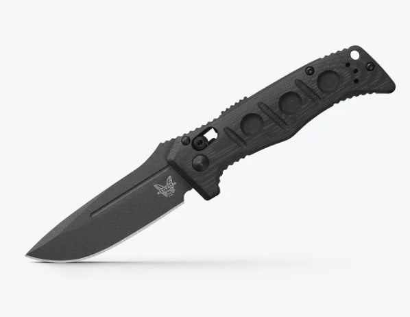 Benchmade Mini Auto Adamas Black G-10 & Cruwear 2730GY-1