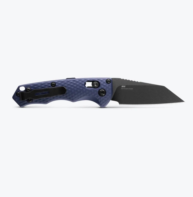 Benchmade Auto Immunity Crater Blue Aluminum & CPM-M4 2900BK