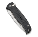 Civivi Incindie Button Lock Flipper w/ Black G-10 Handles & Stonewash 14C28N C23053-3
