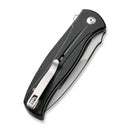 Civivi Incindie Button Lock Flipper w/ Black G-10 Handles & Stonewash 14C28N C23053-3