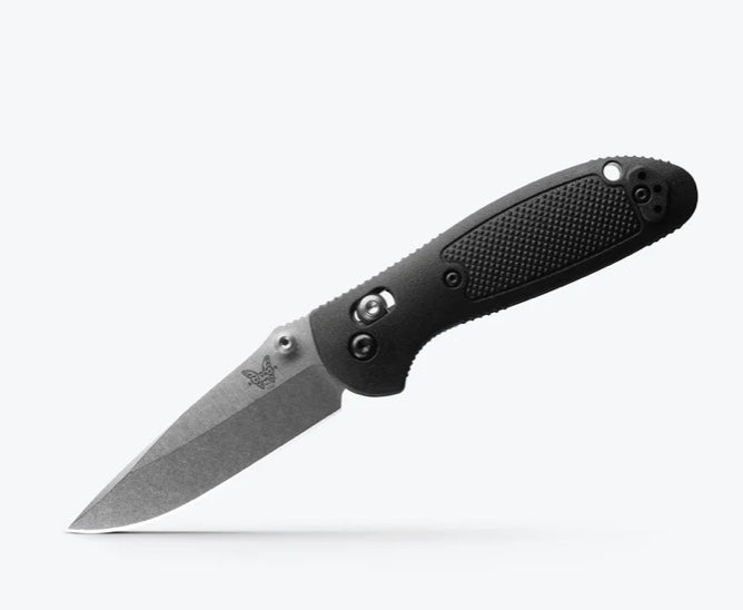 Benchmade Mini Griptilian Black Grivory & S30V Drop Point 556-S30V