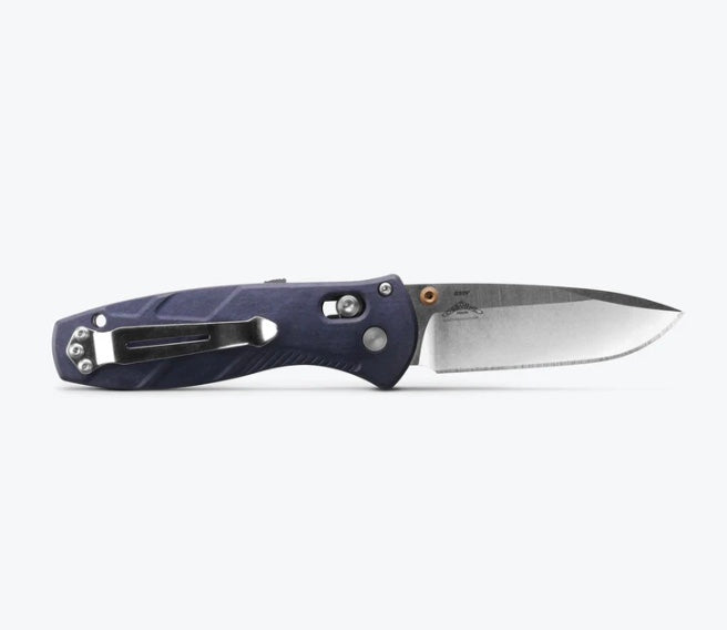 Benchmade Mini Barrage Blue Canyon Richlite & S30V Drop Point 585-03