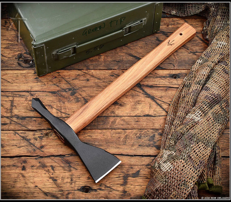 American Tomahawk Model 1 w/ Hickory Handle & Black Forged 1060