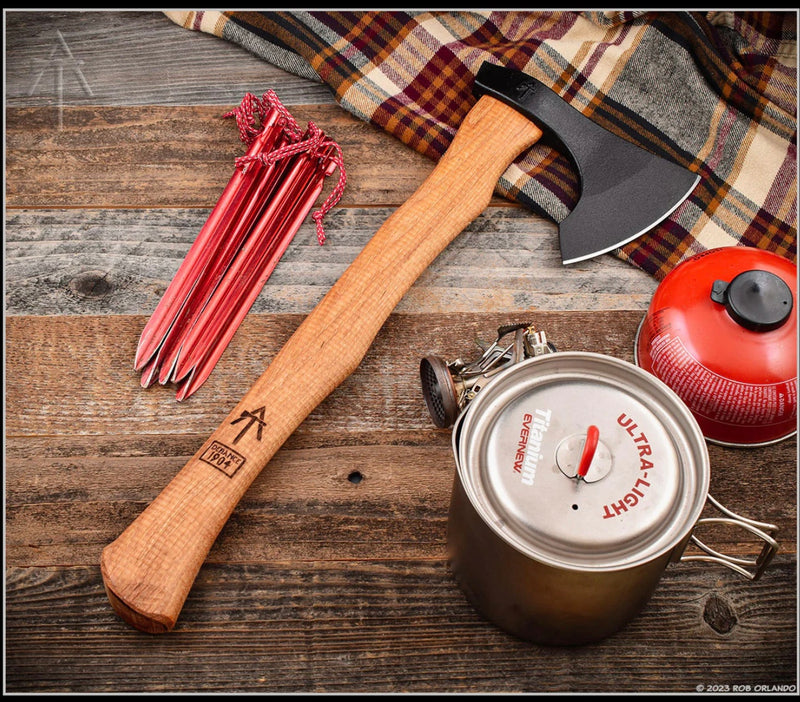 American Tomahawk Model 3 Natural Hickory Handle