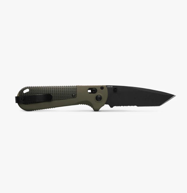 Benchmade Redoubt Ranger Green/Forest Grivory w/ Serrated Tanto D2 431SBK-1