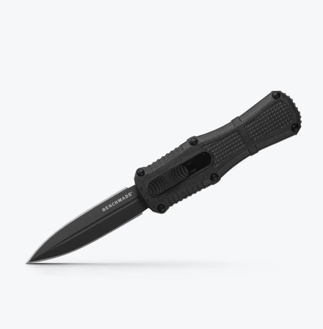 Benchmade Mini Claymore OTF Black Grivory & D2 3375GY