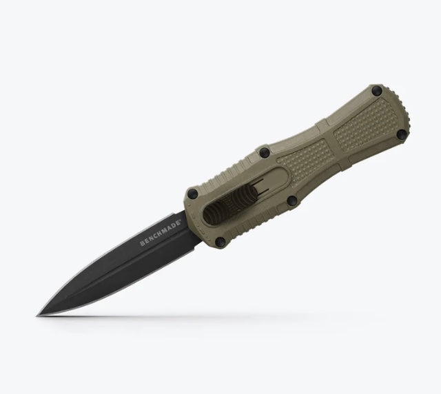 Benchmade Mini Claymore OTF Ranger Green Grivory & D2 3375GY-1