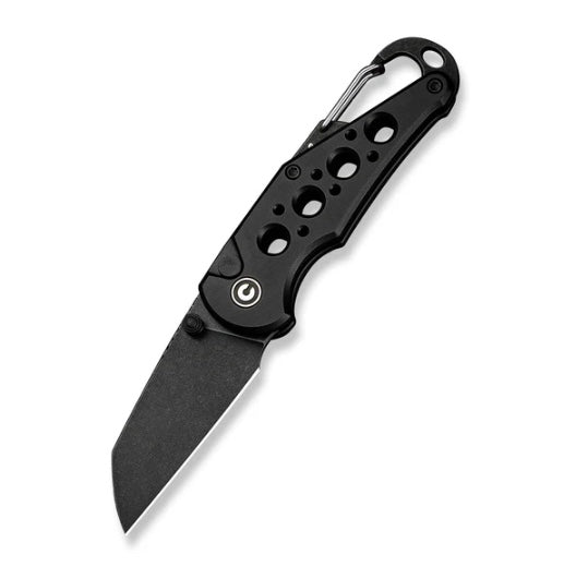 Civivi Pragma Black Aluminum Handles w/ SS Carabiner/Bottle Opener & Black Nitro-V C23062B-1