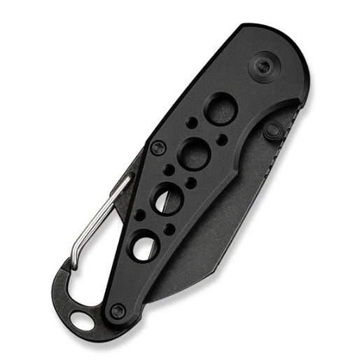 Civivi Pragma Black Aluminum Handles w/ SS Carabiner/Bottle Opener & Black Nitro-V C23062B-1