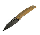 Reate Knives VK-ANUB Bronze Titanium Handles & DLC Elmax