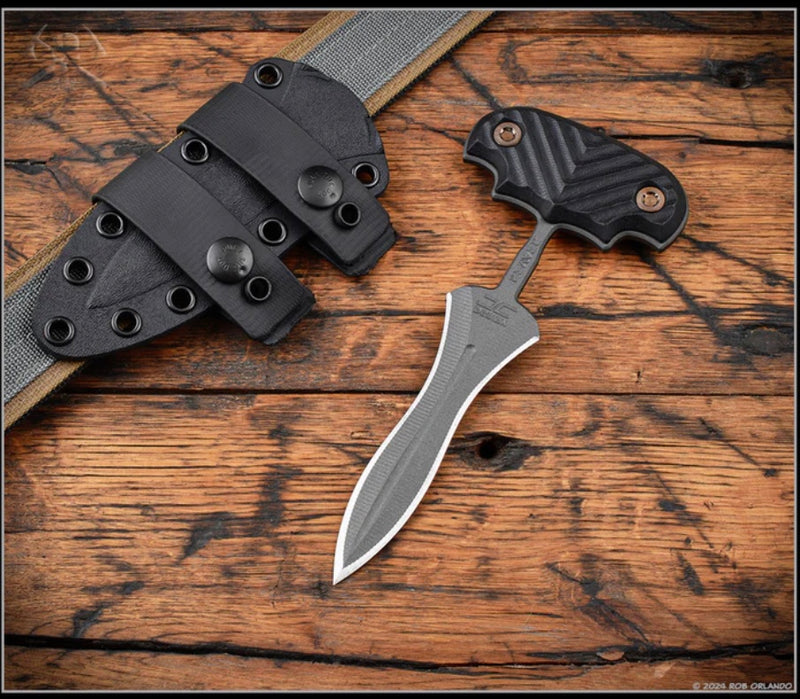 RMJ Tactical Reaver Fixed Blade w/ Black G-10 & Nitro V