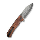 Civivi Tacticorix Wood Handles & Damascus C23055-DS1