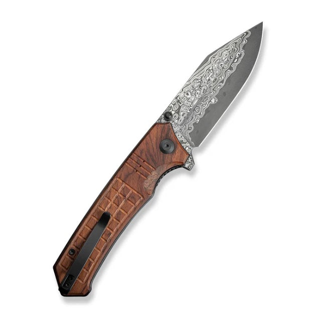 Civivi Tacticorix Wood Handles & Damascus C23055-DS1