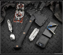 RMJ Jenny Wren Hammer Poll Blackout Tomahawk w/ Black G-10