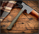 RMJ Jenny Wren Hammer Poll Tomahawk w/ Dirty Olive G-10