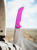 Pro-Tech Mordax Purple Handles & Stonewash MagnaCut MX101-Purple