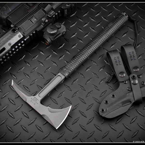 RMJ Tactical Shrike S13 S7 Black Spiked Tomahawk Limited Edition