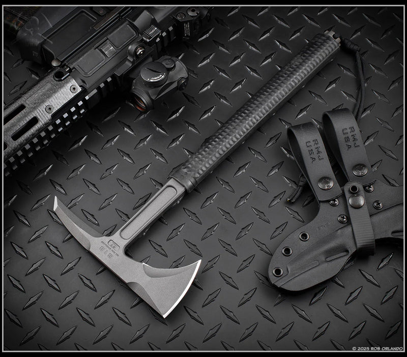 RMJ Tactical Shrike S13 S7 Black Spiked Tomahawk Limited Edition