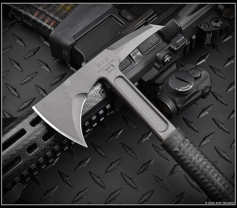 RMJ Tactical Shrike S13 S7 Black Spiked Tomahawk Limited Edition