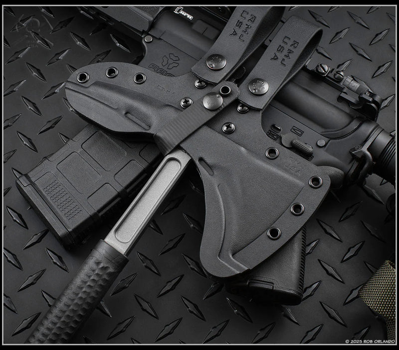 RMJ Tactical Shrike S13 S7 Black Spiked Tomahawk Limited Edition